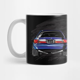 Notch Fox Body Ford Mustang Mug